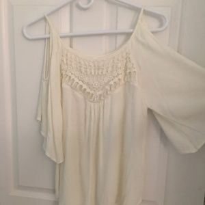 xhilaration off the shoulder top